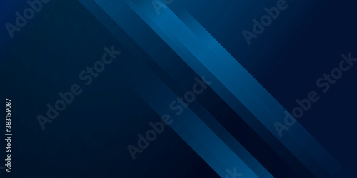 Vector Abstract, science, futuristic, energy technology concept. Digital image of light rays, stripes lines with blue light, speed and motion blur over dark blue background 