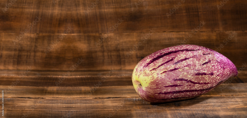 Sweet cucumber or pear-melon - Solanum muricatum Sweet cucumber or pear-melon - Solanum muricatum