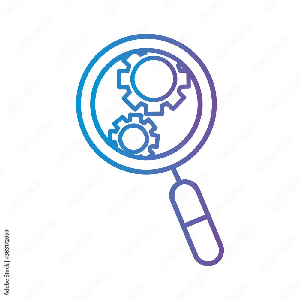 bars chart with decrease arrow gradient style icon vector design bars chart with decrease arrow gradient style icon vector design