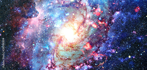 Fototapeta Naklejka Na Ścianę i Meble -  Spiral Galaxy. Elements of this image furnished by NASA