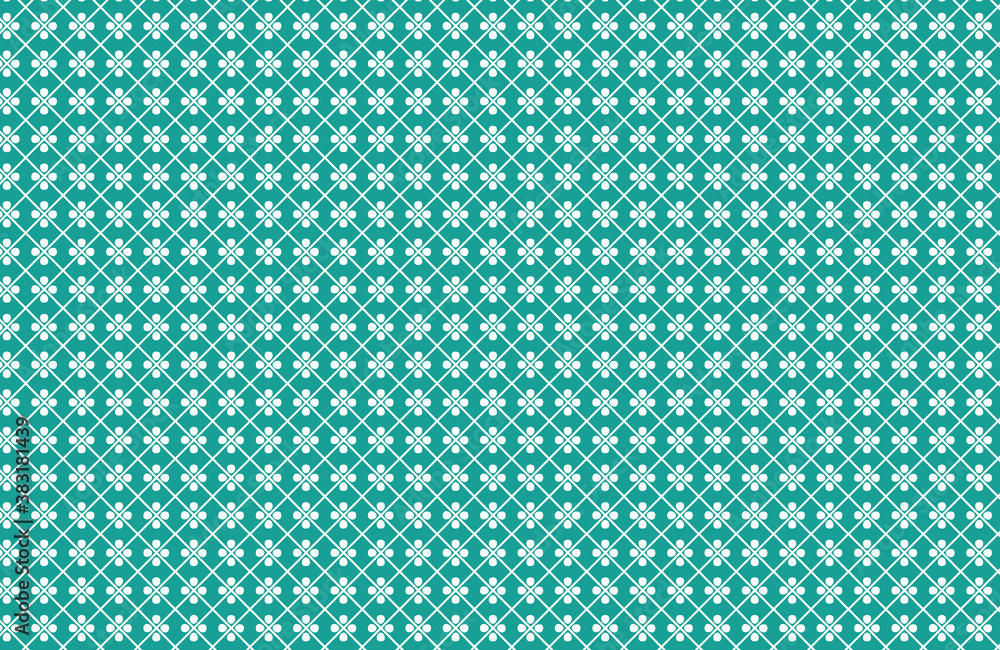 stylized floral abstract seamless decorative pattern. Vector design for different surfaces.