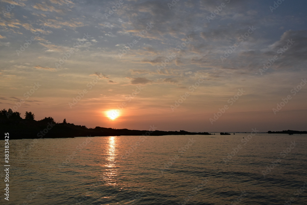 Naklejka premium 朝焼け