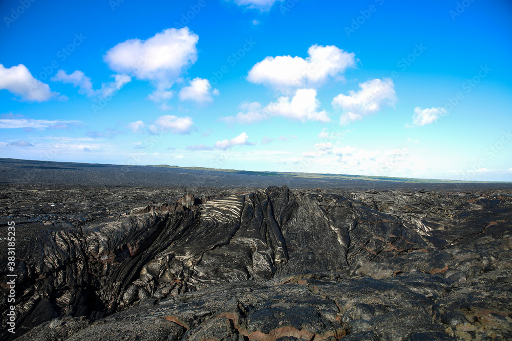 Fototapeta premium Volcanic lava, hawaii