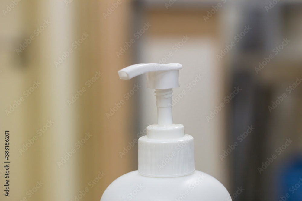 closeup view of a hand sanitizer to kill germs and reduce bacteria closeup view of a hand sanitizer to kill germs and reduce bacteria