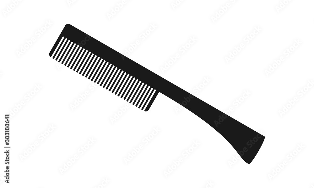 Comb illustration icon Comb illustration icon