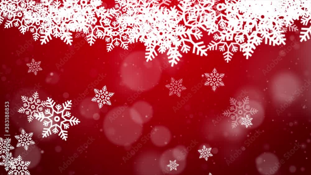 Snow falling on blue sky with Red particles in the winter Christmas loop background merry christmas, Holiday, winter, New Year, snowflake, snow, festive, snow flakes, Snow falling on blue sky with Red particles in the winter Christmas loop background merry christmas, Holiday, winter, New Year, snowflake, snow, festive, snow flakes,