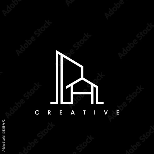 PA Letter Initial Logo Design Template Vector Illustration	
