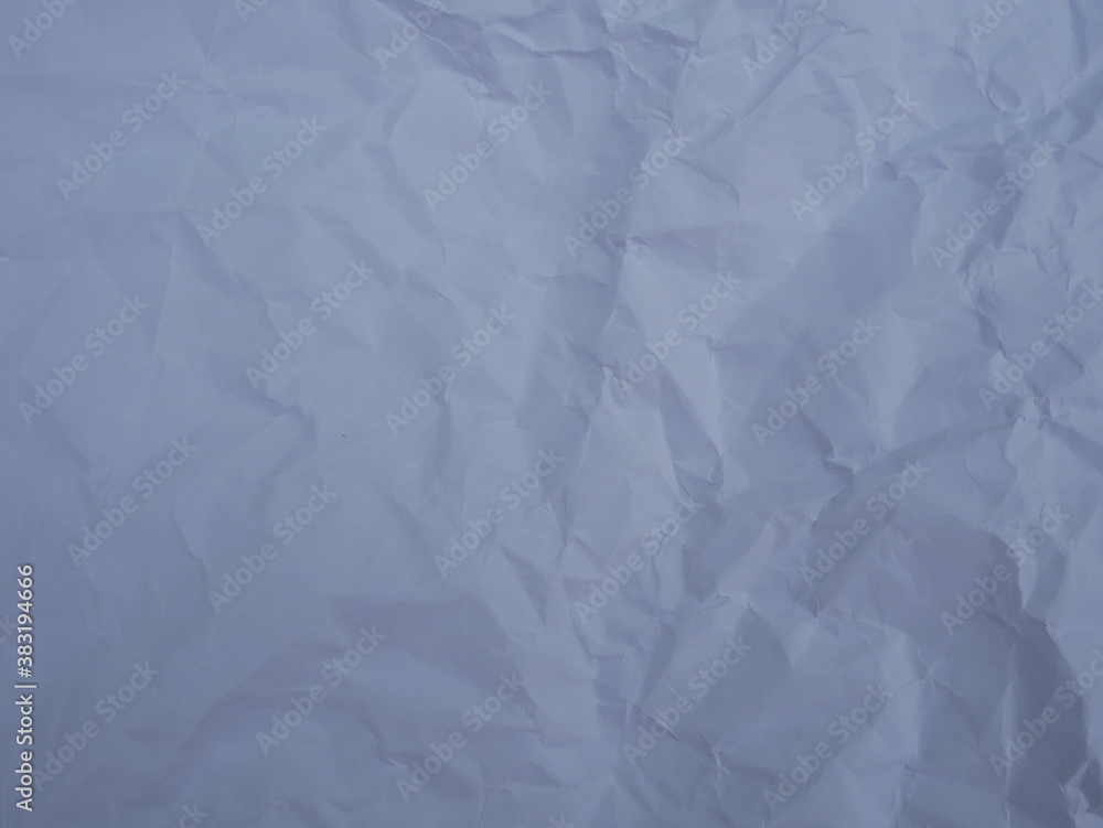 Obraz premium white paper crumple texture for background.