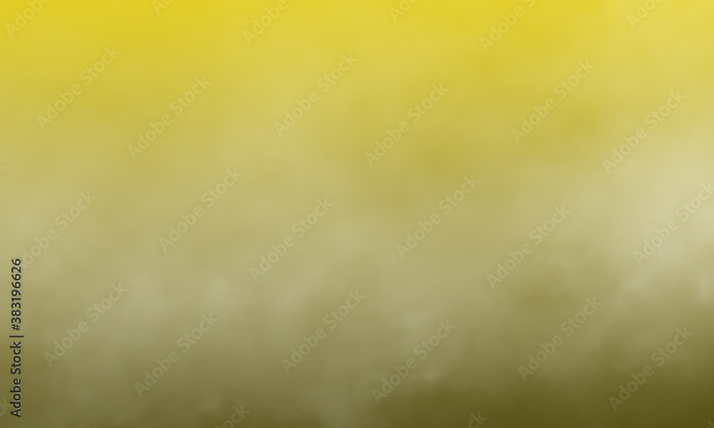 Abstract white smoke on Fresh green color background