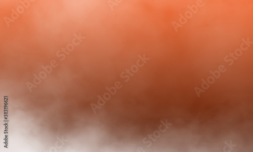 Abstract white smoke on french color background