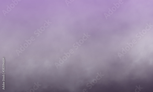 Abstract white smoke on lavender color background