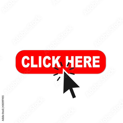 Click here button with arrow pointer clicking icon.