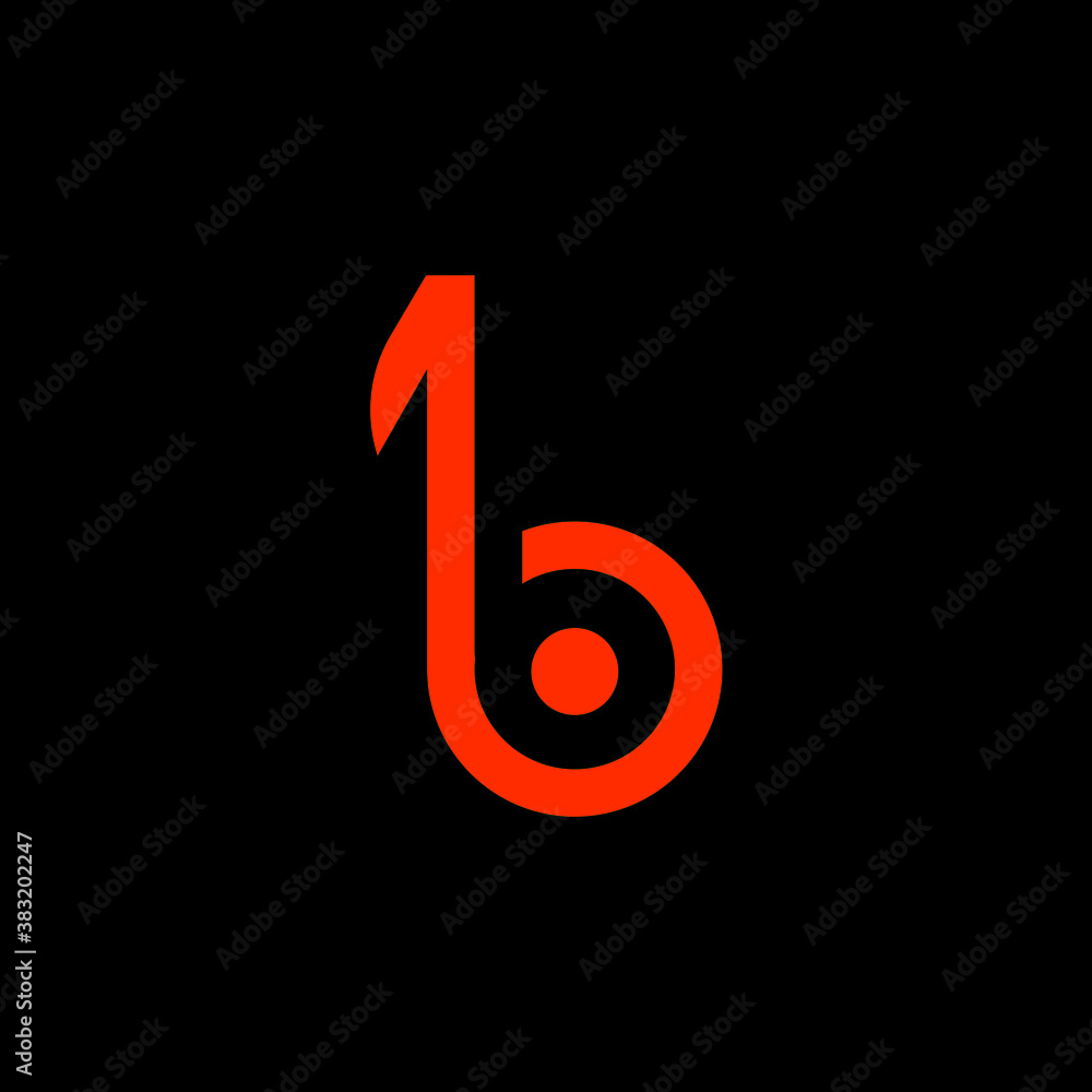 Alphabetic Logo Letter B. Alphabetic Logo Letter B.