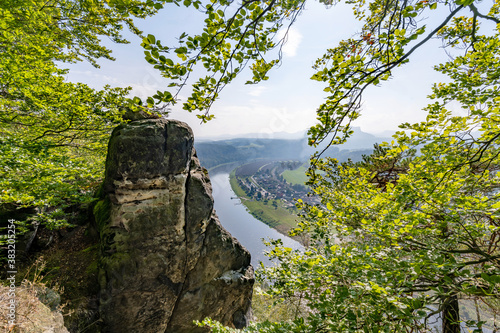 Nationalpark sächsische Schweiz im Freistaat Sachsen, Deutschland