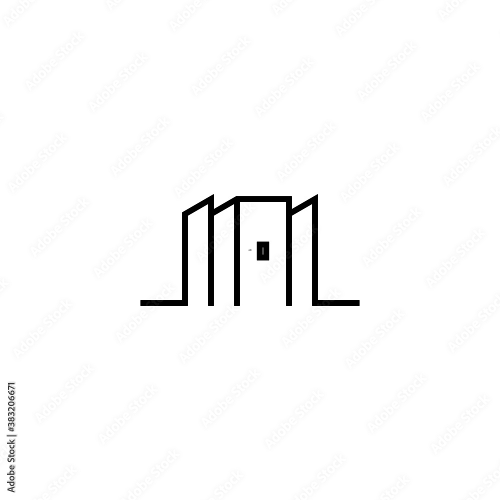 building 1101 logo icon vector building 1101 logo icon vector