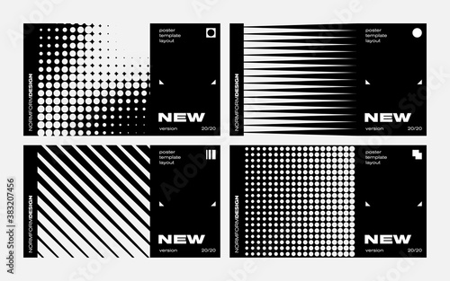 Brutalism Design Vector Cover Mockup