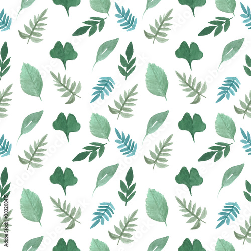 Seamless Pattern leaf 