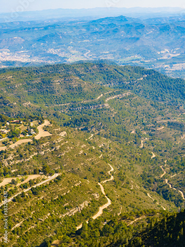 Mountain of Montserrat, Catalonia Spain.