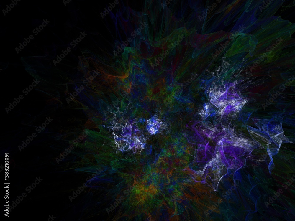 Fototapeta premium Imaginatory fractal background Image