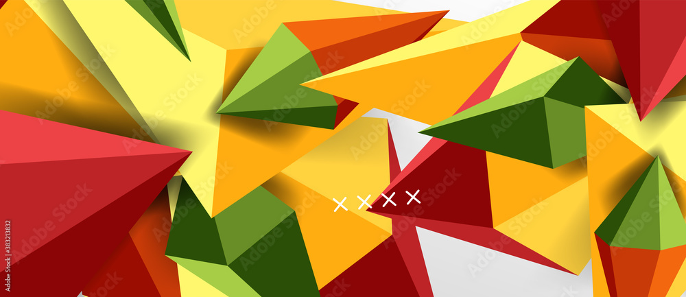 3d low poly abstract shape background vector illustration 3d low poly abstract shape background vector illustration