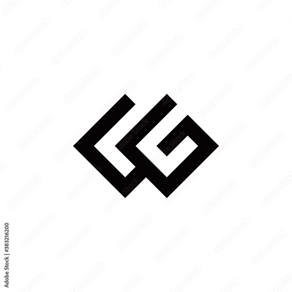l g lg initial logo design vector symbol graphic idea creative l g lg initial logo design vector symbol graphic idea creative