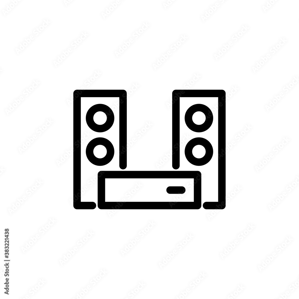 home theater icon vector design trendy home theater icon vector design trendy