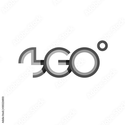 360 / three hundred and sixty-degree view icon