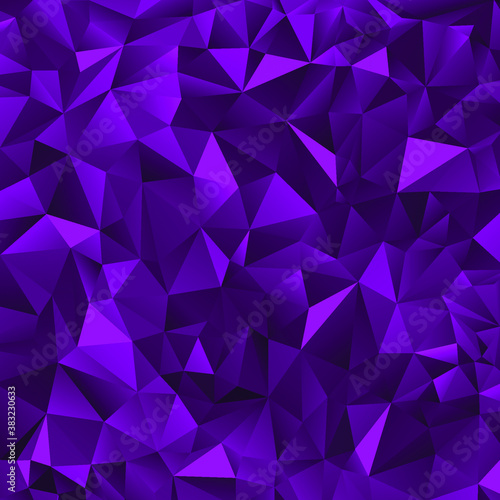 Violet polygonal background. Violet triangle background. Vector illustration. Follow other polygonal backgrounds in my collection.