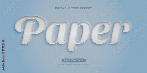 Paper text effect