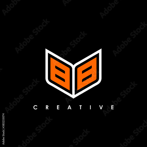 BB Letter Initial Logo Design Template Vector Illustration	
