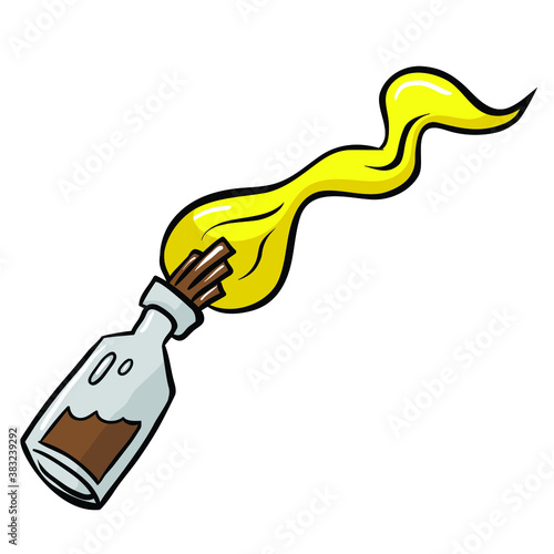 molotov cocktail