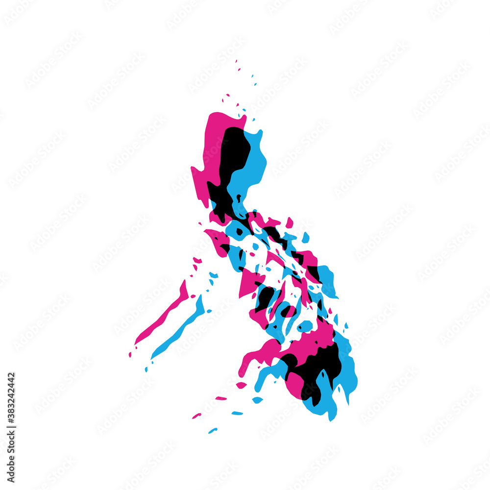 Philippines country silhouette
