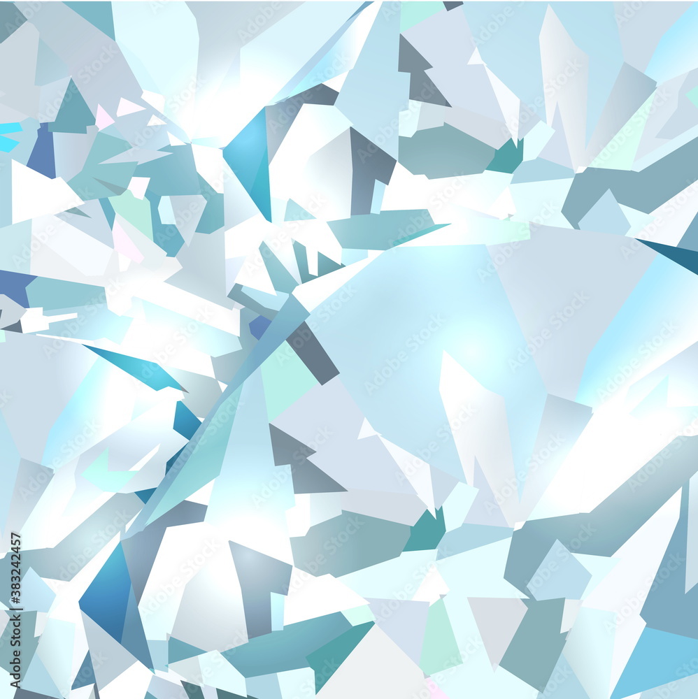 Bright abstract background made of white crystals. Vector design. Bright abstract background made of white crystals. Vector design.