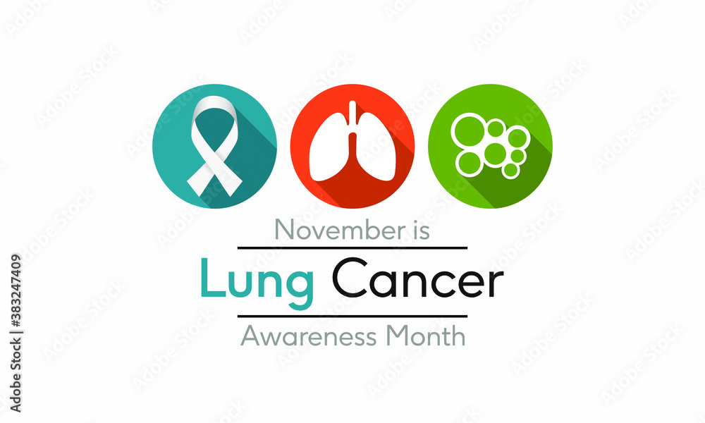Vector illustration on the theme of Lung Cancer awareness month observed each year during November. Vector illustration on the theme of Lung Cancer awareness month observed each year during November.