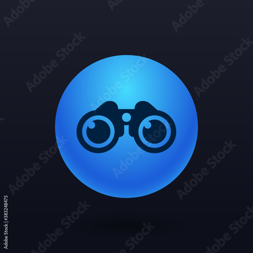 Binoculars - Button