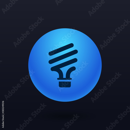 Fluorescent - Button