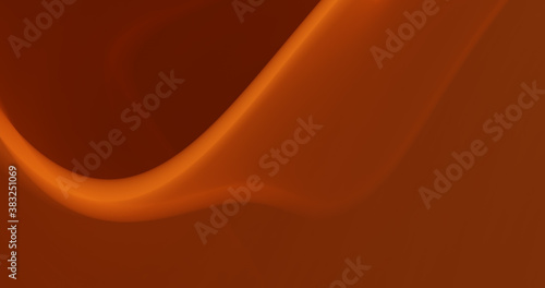 Abstract 4k geometric curves  defocused  background for wallpaper, backdrop and versatile warm design. Burnt orange, brownish colors.