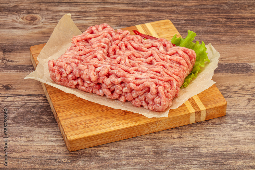 Minced meat - pork and beef Minced meat - pork and beef