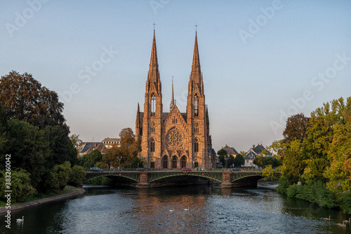 The Église Saint-Paul church in Strasbourg
