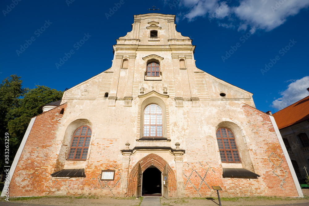 Franciscan Church of the Assumption of the Holy Virgin Mary in the Old Town of Vilnius, Lithuania