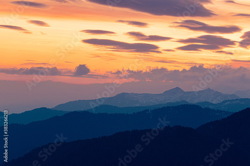 Berggipfel, Berg Silhouette  © Sandwurm79