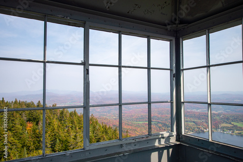 Vermont fall from a Fire tower