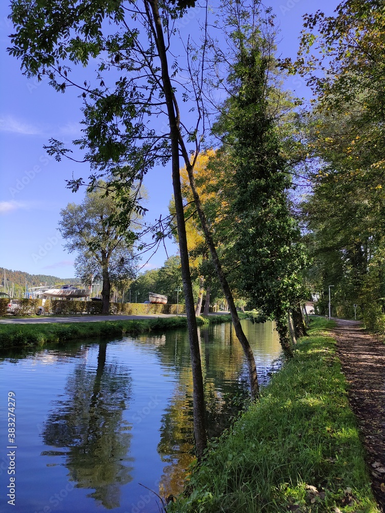 lake in the park