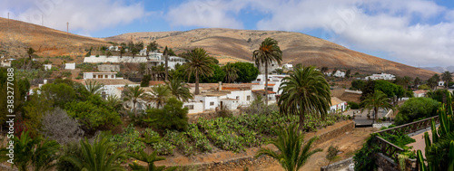 Town of Betancuria. Panoramic view to the southern part of the town. Fuerteventura. Canaty Islands. Spain. photo