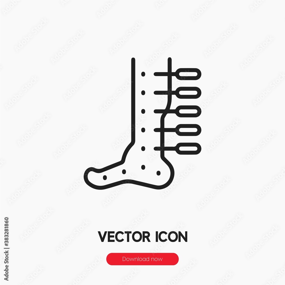 acupuncture icon vector sign symbol acupuncture icon vector sign symbol