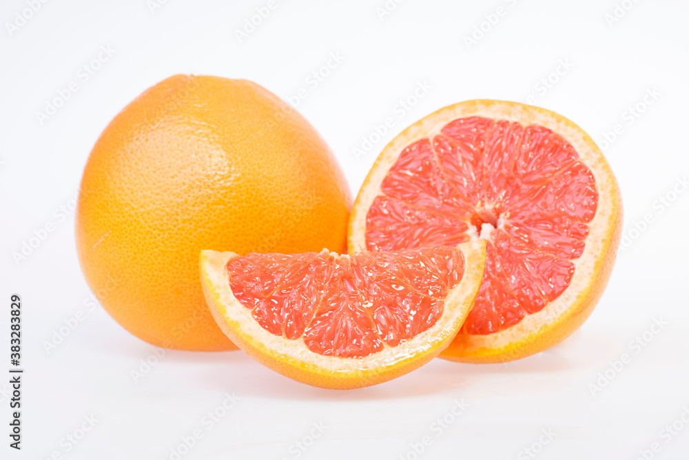 fresh and delicious grapefruit isolated on white background
fresh and delicious grapefruit isolated on white background