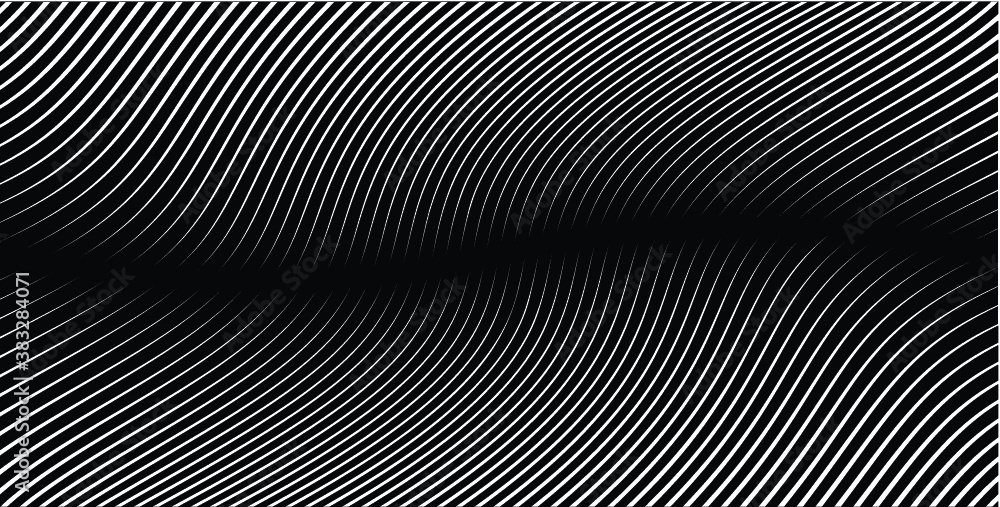 Abstract warped Diagonal Striped Background . Vector curved twisted slanting, waved lines texture
Abstract warped Diagonal Striped Background . Vector curved twisted slanting, waved lines texture