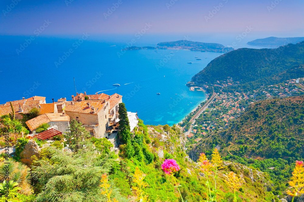 Èze - das schönste Panorama der Côte d'Azur, Frankreich
