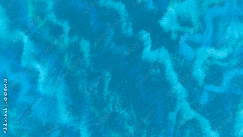 Distress Overlay Texture. Turquoise Ragged 
