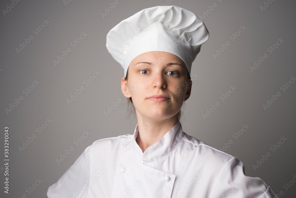 Chef, cook or baker woman Chef, cook or baker woman